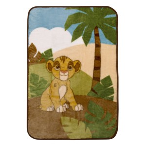 NoJo Disney Lion King Urban Jungle Luxury Plush Throw Blanket - 1 of 4