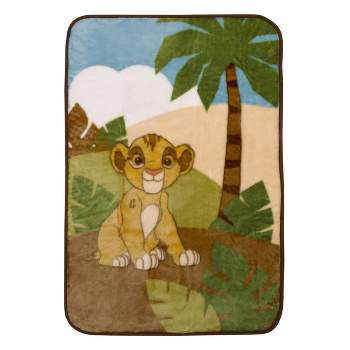 Disney Lion King Urban Jungle Luxury Plush Throw Blanket