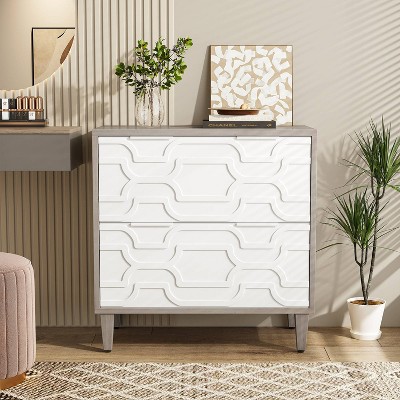 Hommoo 2-Drawer File Cabinet