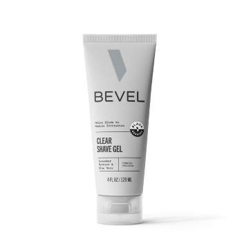 BEVEL Cooling Clear Shave Gel - Fresh Scented - 4 fl oz