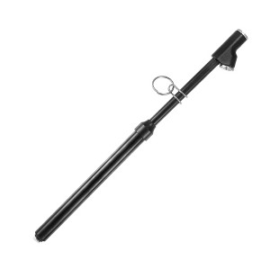 Unique Bargains 10-150PSI Dual Head Car Tire Air Pressure Gauge Black 11.61"x1.10"x0.71" 1 Pc - 1 of 4
