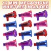 ArtCreativity Mini Glitter Megaphone Whistles Noisemaker Toys (Set of 12) - 3 of 4