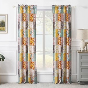 Greenland Home Fashions Carlie Window Curtain Panel Pair - 1 of 3