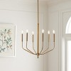 Eirene 3 Light 22" Chandelier - Antique Brass - Safavieh. - 4 of 4