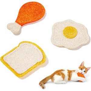 Potaroma Loofah Cat Chew Toys with Catnip and Silvervine - 1 of 3