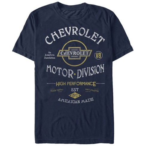 CHEVROLET MOTOR Division Official GM BRAND - Logo T-SHIRT - XL