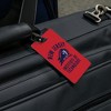 New Jersey Institute of Technology Highlanders Logo Luggage ID Tags Suitcase CarryOn Cards  Set of 2 - 4 of 4