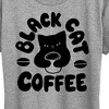 Women's - Instant Message - Black Cat Coffee Short Sleeve Graphic T-Shirt - 2 of 4