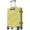 FURNIinspire Bag And Luggage Sets Travel Luggage Set Suitcase Set, 3 Piece Hard Shell Suitcases, Lightweight Suitcase, Tea Green, 11.4"*20.1"*29.1" - 2 of 4