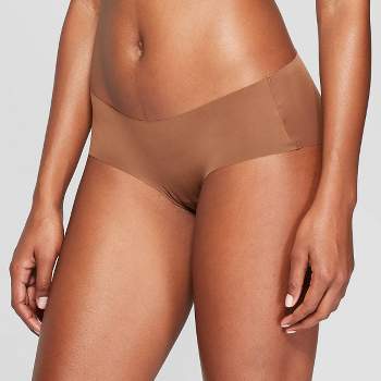 Women's Laser Cut Cheeky Underwear - Auden™ Pearl Tan M : Target