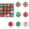 2.36 Inch Christmas Decorations Christmas Tree 16-Pack Premium Christmas Ball Ornaments - 3 of 4