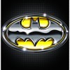 Batman Metallic Emblem Boy's Black Short-Sleeve T-shirt Toddler Boy to Youth Boy - 2 of 3