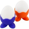 Silicone Egg Serving Cup (Set of 5 Holders) for Hard Boiled or Cooked Soft Eggs- Dishwasher Safe, Easy to Clean- Kitchen Utensil Tool - 4 of 4