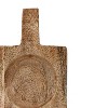 5.15" x 7.85" Decorative Premium Mango Wood Paddle Spatula Spoon Utensil Rest Holder - 4 of 4