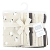 Hudson Baby Flannel Burp Cloth 10pk, Taupe Sheep, One Size - 2 of 4