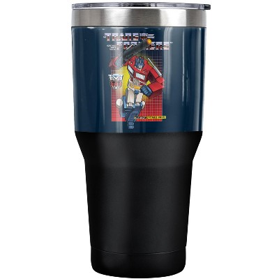 Transformers Optimus Prime Steel Tumbler 30oz Coffee Travel Mug