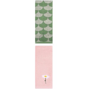 REGALWOVEN 2 Pack Soft Absorbent Cotton Hand Towel for Bathroom Home Decor - 1 of 4