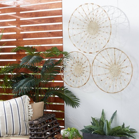 Target woven basket wall decor sale