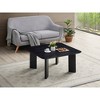 Omax Decor,Joss Square Shape Modern Wood Coffee Table - 4 of 4