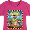 Girls' - Paw Patrol - Rubble & Crew Construction Group Fitted Short Sleeve Graphic T-Shirt - 2 of 4