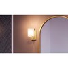 Urban Ambiance Luxury Contemporary Wall Sconce 8.5''H x 4.75''W,  Satin Gold Finish,  Louisville Collection, UHP4324 - 3 of 4