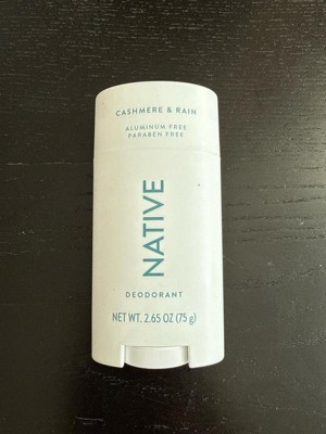 Native Deodorant for Women & Men - Cashmere & Rain - Aluminum-Free