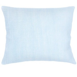 So Soft Linen Sky Blue Dutch Euro Pillow 28x36 - 1 of 2