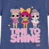 Girls' - LOL Surprise! - Time to Shine Fitted Short Sleeve Graphic T-Shirt - 2 of 4