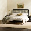 PAGED Queen Size Bed Frame Mid-Century Modern Bed with Stylish Slat-Back Design and Center Support Legs, Easy Assembly, Noise Free - 3 of 4