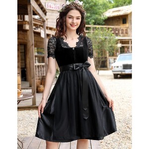 KOJOOIN Costume Women's Cosplay Dress Traditional Costume Carnival Outfit - 1 of 4
