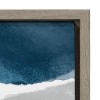 Kate and Laurel Abstract Blue and Gray Watercolor by Homes Designs, 18x24, Gray - 3 of 4