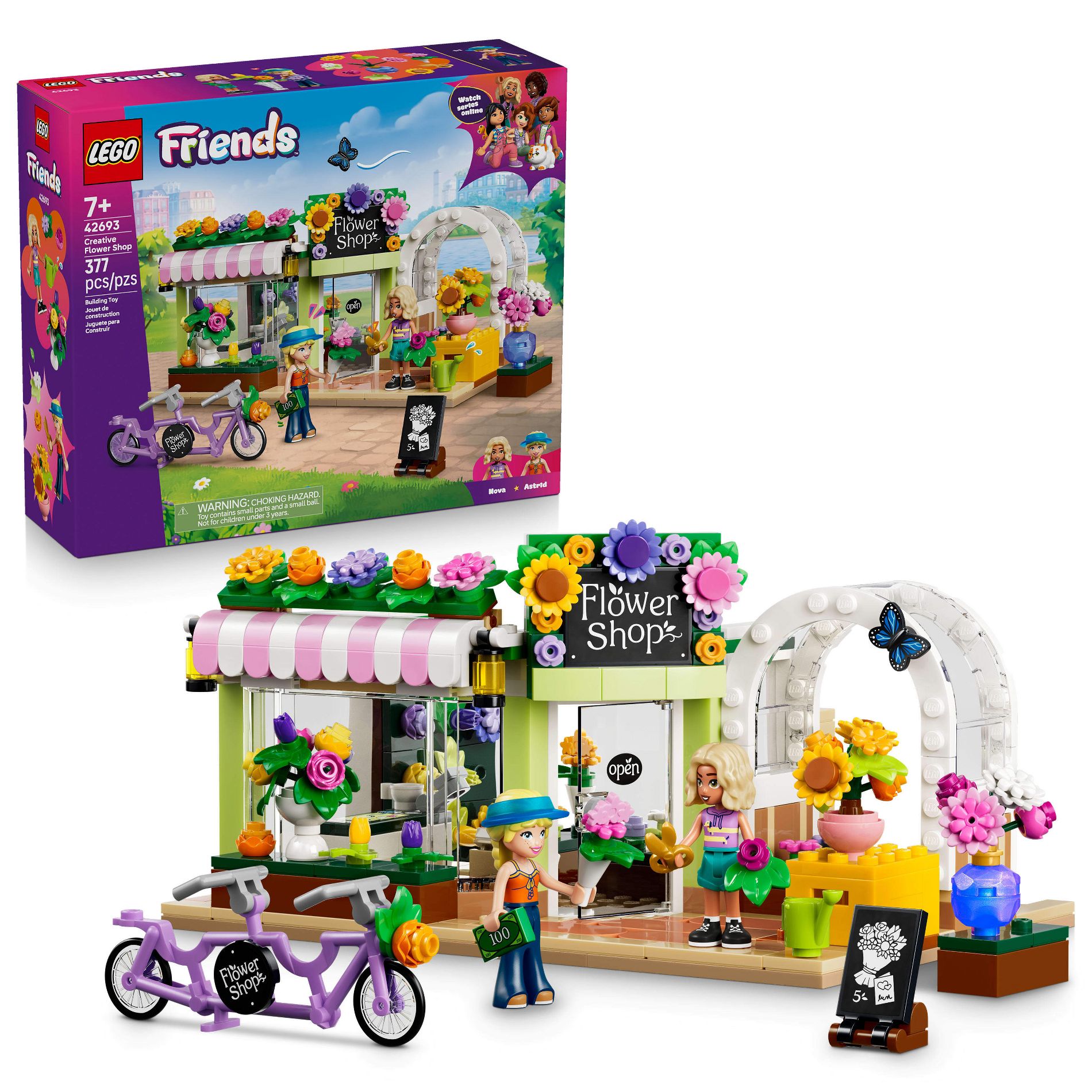 LEGO Friends Creative Flower Shop Playset 42693
