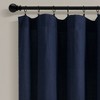 Lush Decor Linen Button Window Curtain Panel - 2 of 4