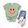 Simply Sage Market Women's Smiley Face Peaches Short Sleeve Graphic Tee - 2 of 2