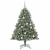 vidaXL Artificial Christmas Tree with Stand Green 126 x 126 x 180 cm - 3 of 4