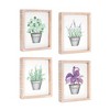 Melrose Framed Watercolor Herb Print (Set of 4) - 2 of 4