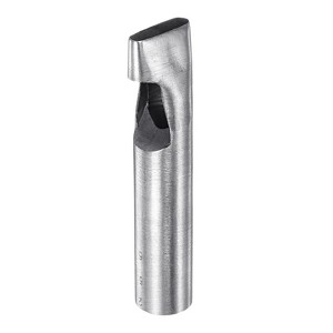 Unique Bargains Hardened Steel DIY Belt Watch Band Oval Hollow Leather Hole Punch - 1 of 4