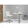 LACOO Faux Leather Mid Back Task Chair Swivel Office Desk Chair - 4 of 4