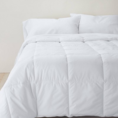 Cotton Sateen Down Alternative Comforter Level 2 Warmer 3m Thinsulate  Warmer (full/queen) White : Target