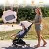 Lightweight Travel Stroller - Compact One-Hand Fold Stroller with Reclining Seat & Canopy (Airplane Friendly & Travel System Ready) - 4 of 4