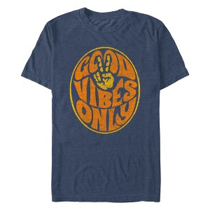 Men's Lost Gods Distressed Good Vibes Only T-Shirt - 1 of 4
