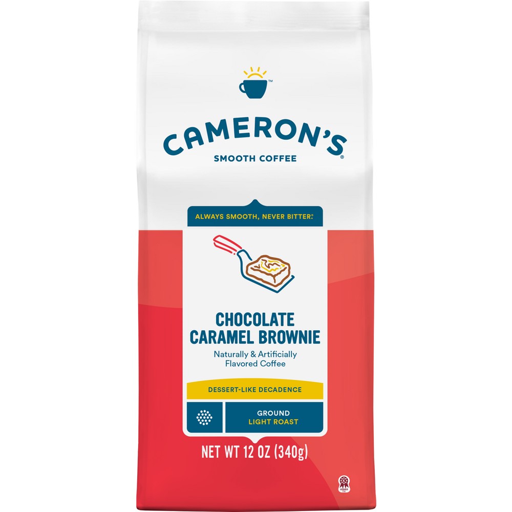 Cameron's Chocolate Caramel Brownie Light Roast Ground Coffee - 12oz