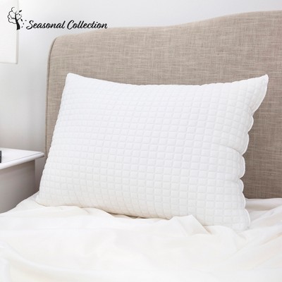 SensorPEDIC All Seasons Reversible Fiber Bed Pillow