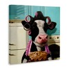 Stupell Industries Glamorous Cow Baking Pie, 17" x 17" - 3 of 4