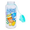 Silver Buffalo Disney Lilo & Stitch Bubble Tea Water Bottle With Sports Cap | Holds 34 Ounces - 2 of 4