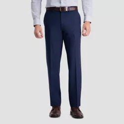 Haggar Men's Straight Fit Trousers - Blue 30x30