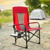VisioGear Camping Chair, Oversized Portable Folding Chair with Side Table, Pocket for Beach, Fishing, Trip, Picnic - 4 of 4