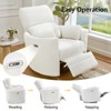 Power Recliner Chair for Living Room,Charging Port,Swivel Rocking Massage - 3 of 4