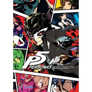 Persona 5 + Persona 5 Royal: Official Design Works - by  Atlus (Hardcover) - 1 of 1