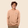 Dalix Cappuccino Embroidered Fleece Crewneck Long Sleeve Sweatshirt Mens - 2 of 4